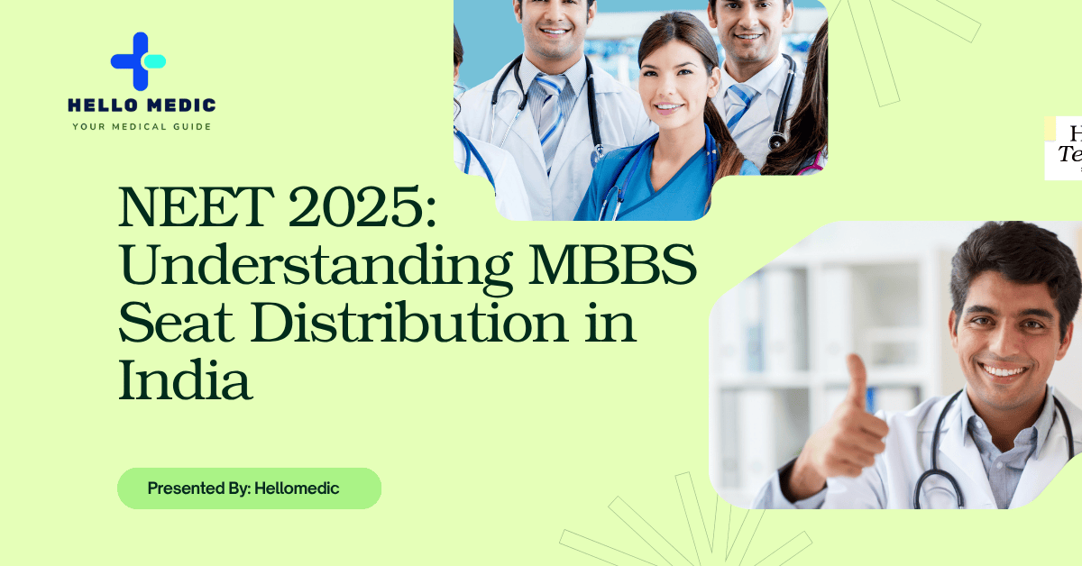NEET 2025: Understanding MBBS Seat Distribution in India